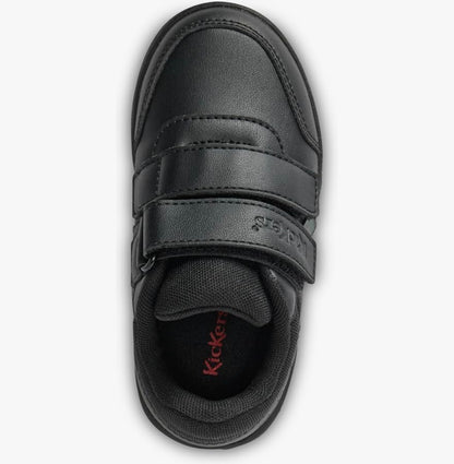 Kickers Kids Mervan Unisex Black School Shoes Trainer Style