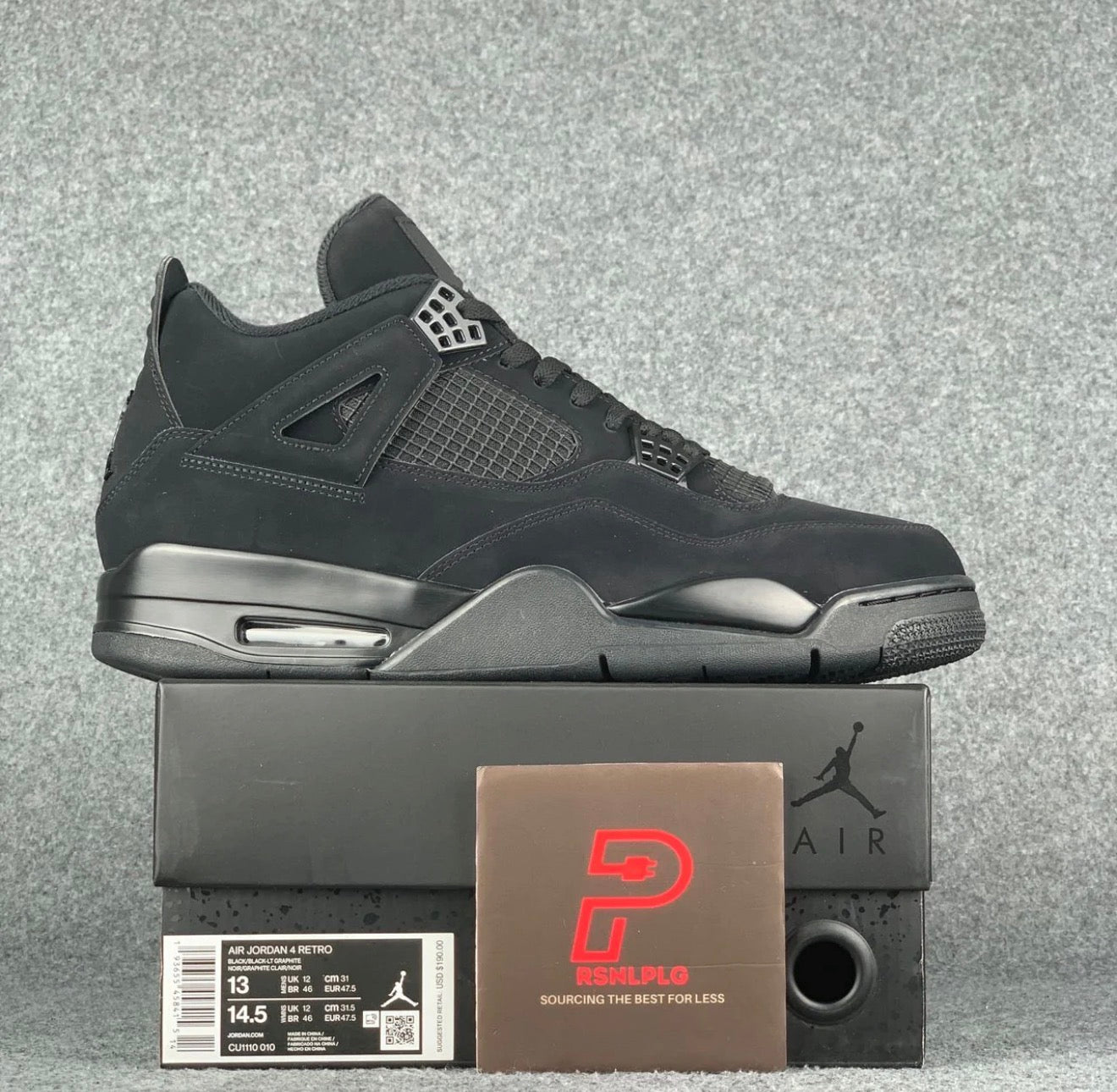 Jordan 4 Retro Black Cat (2020)