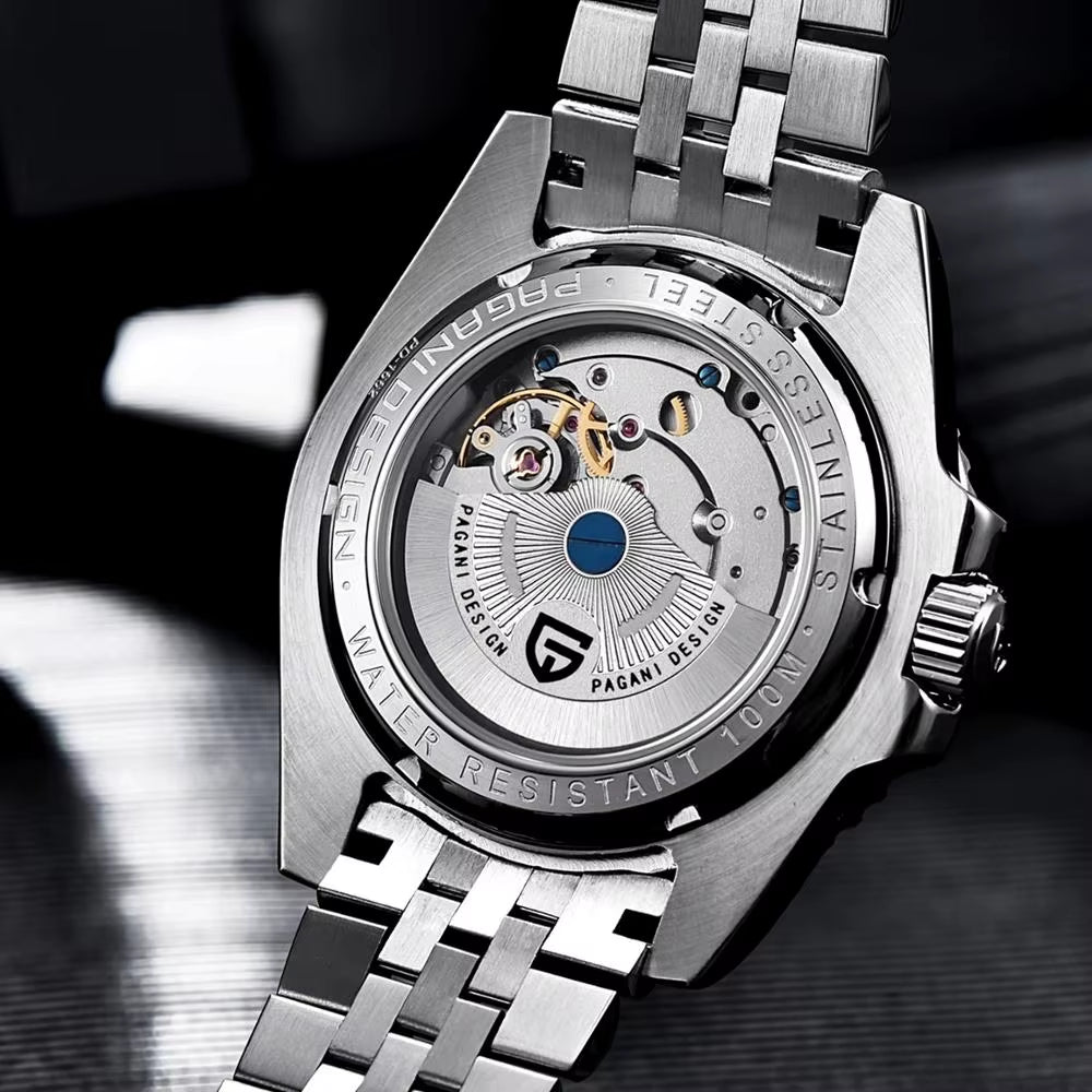Top Brand Men Mechanical Wristwatches Luxurys Ceramic Bezel GMT Watches Automatic 100M Waterproof Watch for Men