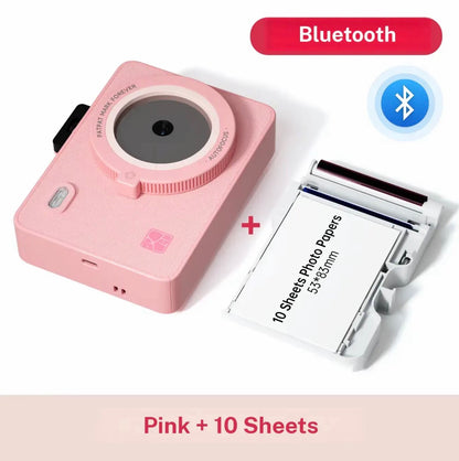 Hanin Z5S Instant Photo Printer Bluetooth Thermal Sublimation
