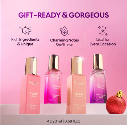 BellaVita Women’s Mini Perfume Gift Set