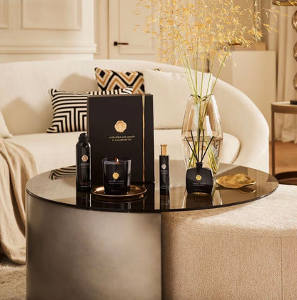 RITUALS Velvet Oudh Large Gift Set Shower Foam Mist Candle Fragrance Sticks