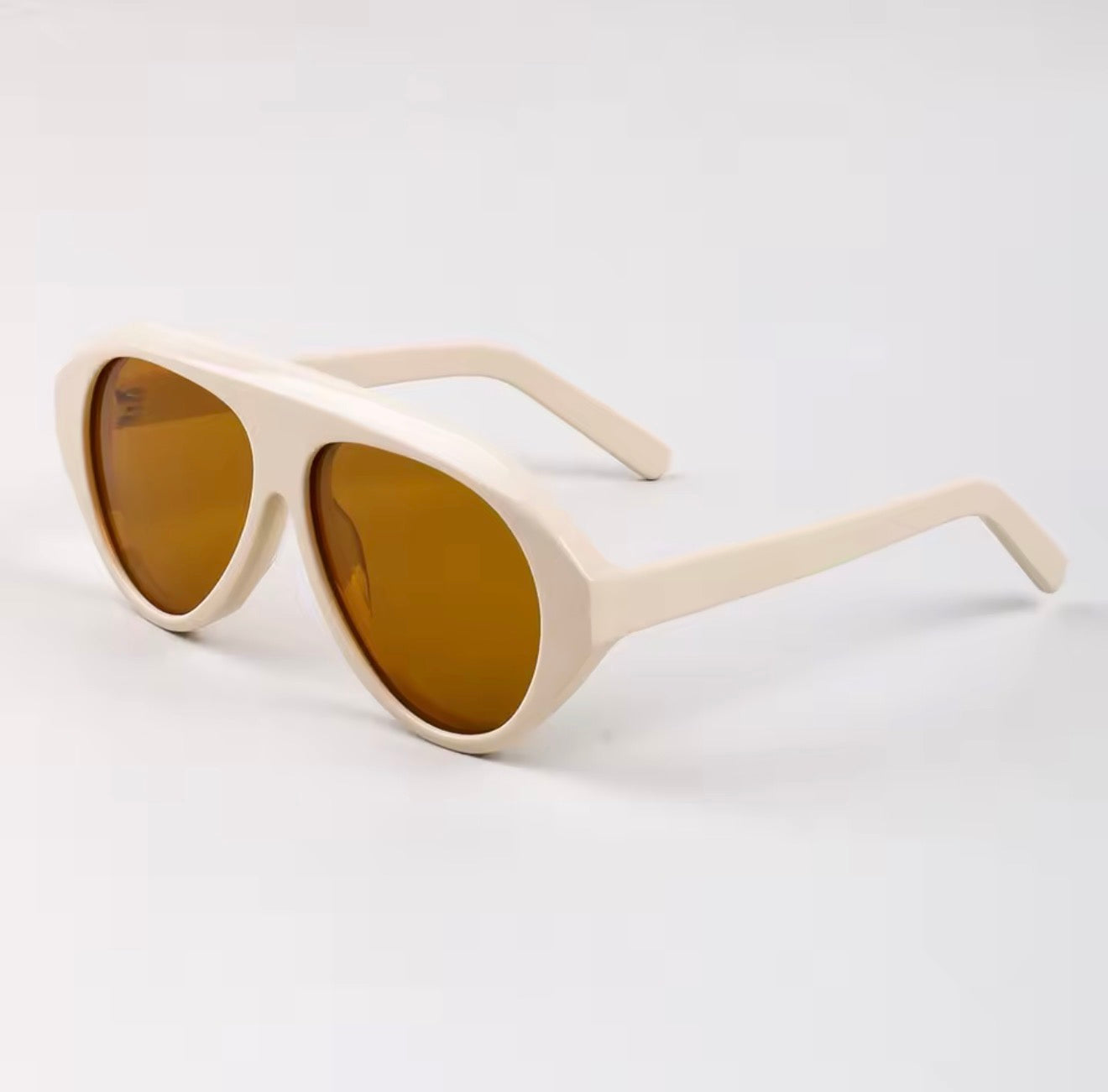 New Fashion Large Frame Sunglasses Female Designer Brand Acetate Outdoor Handmade UV400 Men's Driving Travel Sunglasses 145mm