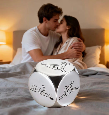 Dice Set, Valentines Gifts for Him and Her, Anniversary and Date Night Gifts for Couples, Boyfriend Husband, 2026 Advent Calendar, Christmas Stocking Fillers for Men and Women
