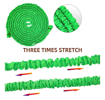 Yiting Expandable Garden Hose Pipe with 8 Function Spray Nozzle