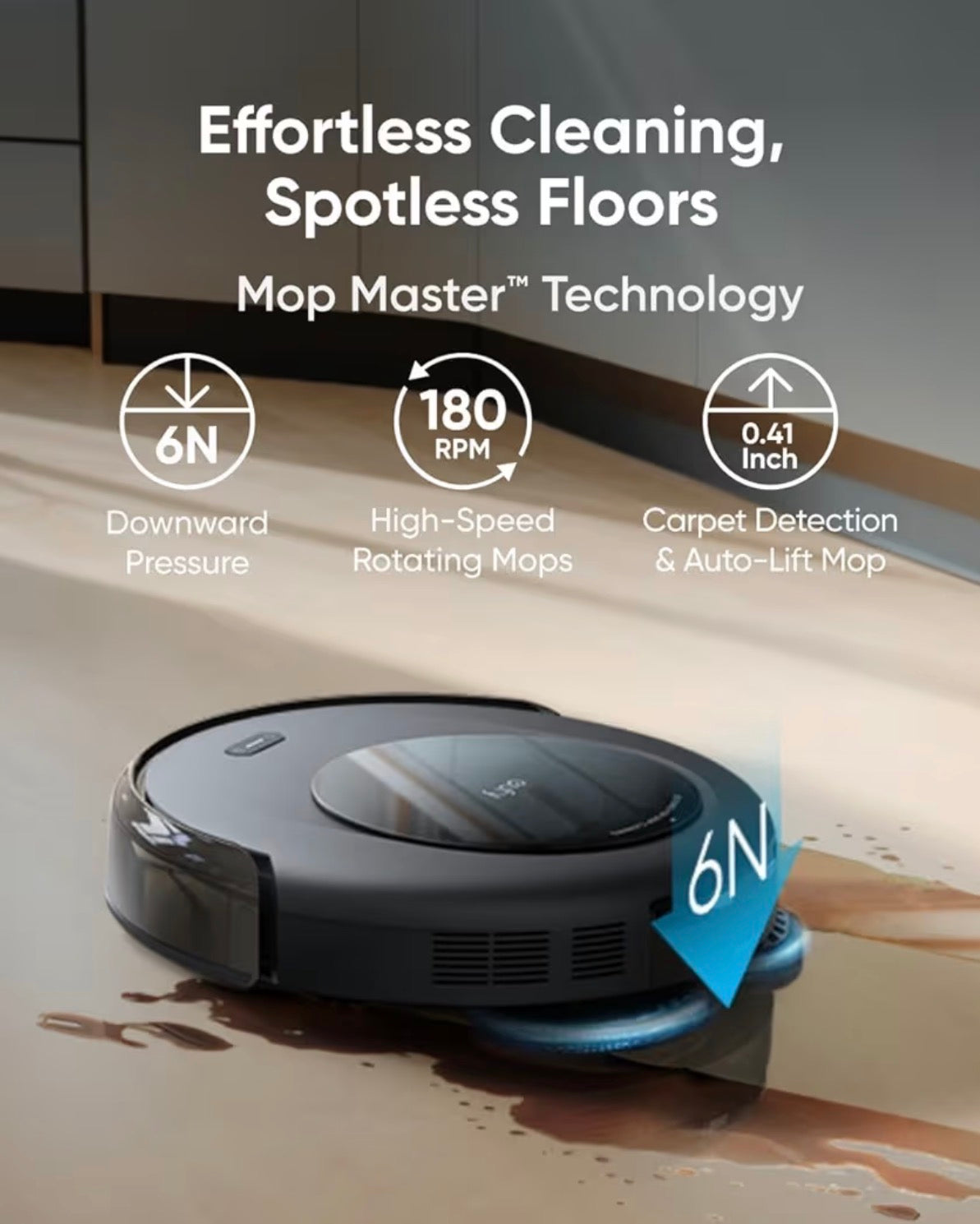 eufy Omni C20 Robot Vacuum Mop All-in-One Station 60 Days Self Empty