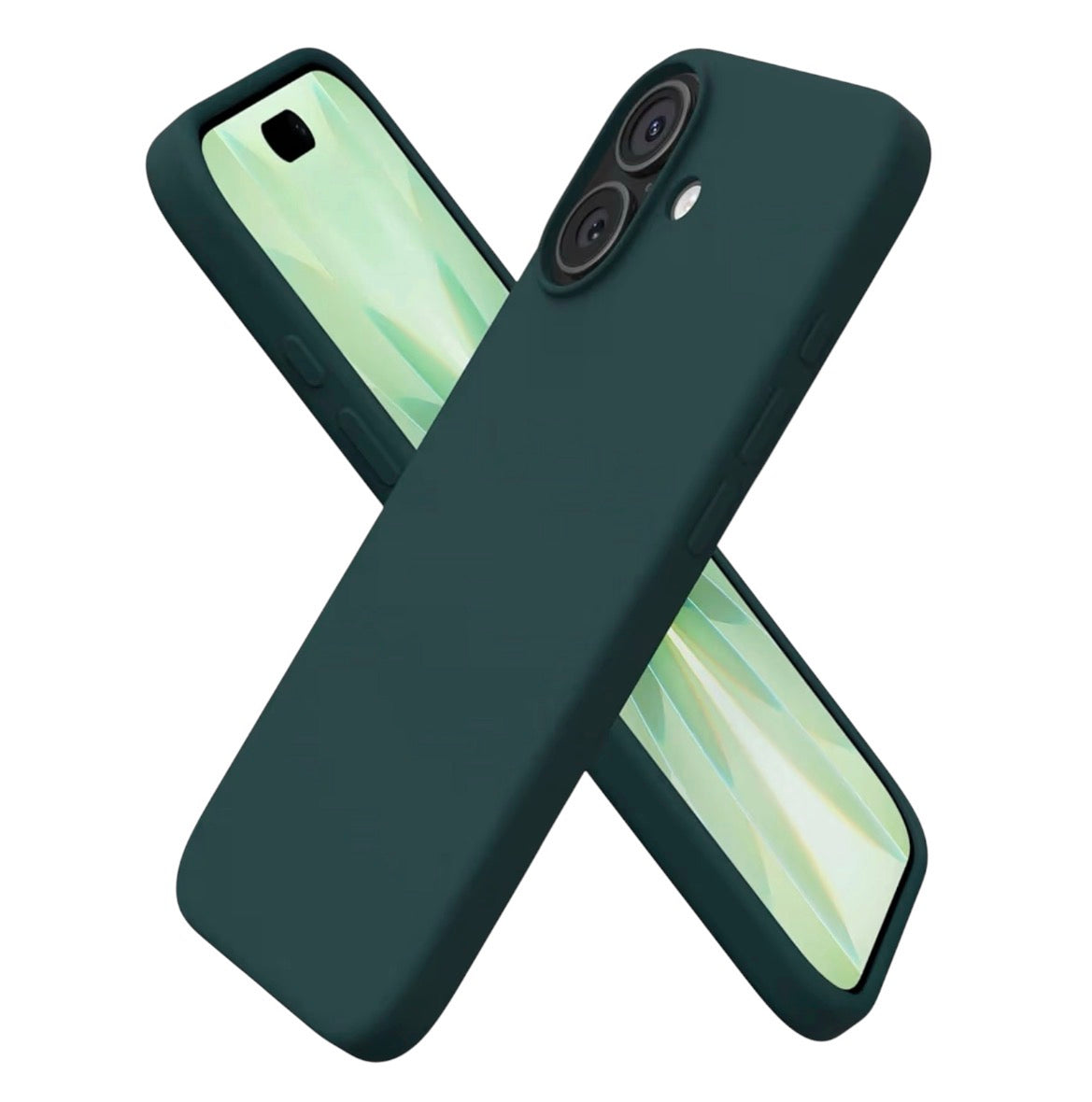 ORNARTO iPhone 17 Case 6.3-inch Liquid Silicone Slim Cover