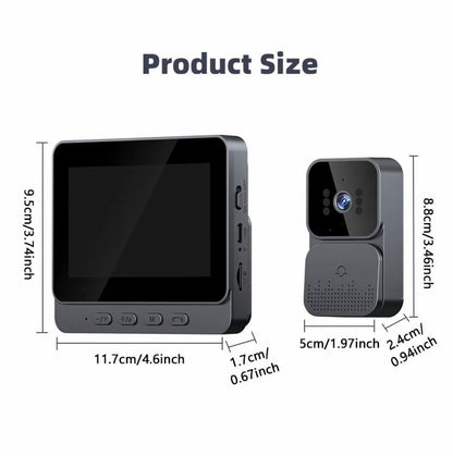 Video Doorbell Camera UK No Subscription Fees Smart Security