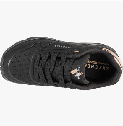 Skechers Girls Uno Gen1 Shimmer Away Slip-On Shoes