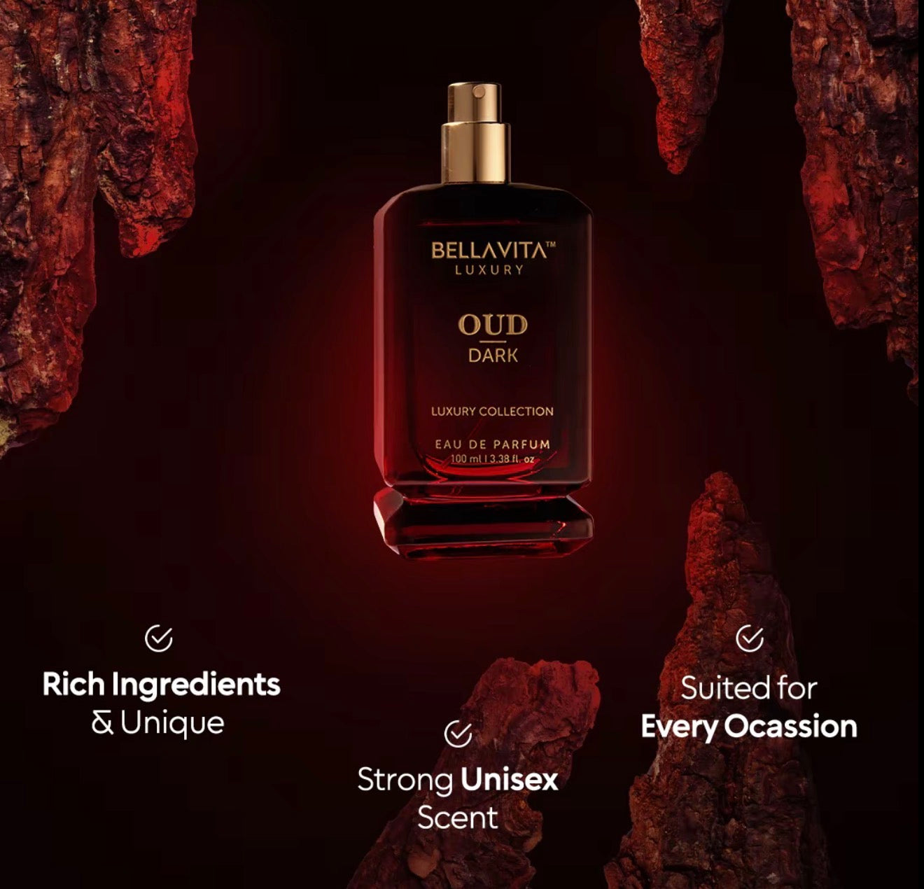 BellaVita OUD Dark Eau De Parfum