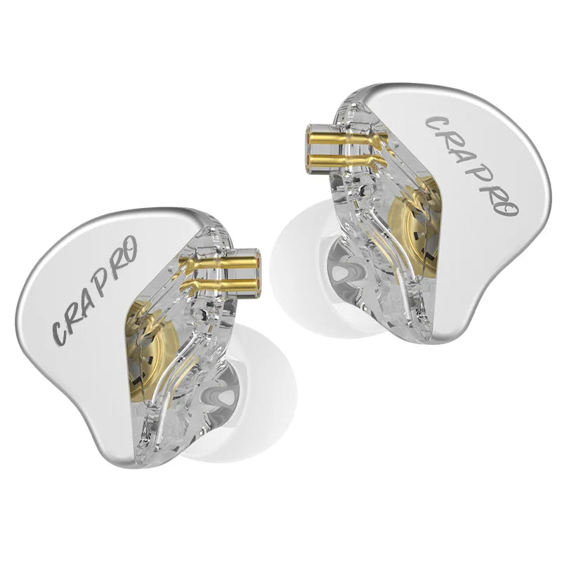 CRA Pro HIFI Earphones DLC Diamond Diaphragm Dynamic Earbuds with Replaceable Headphone Cables Sports Music Earphones