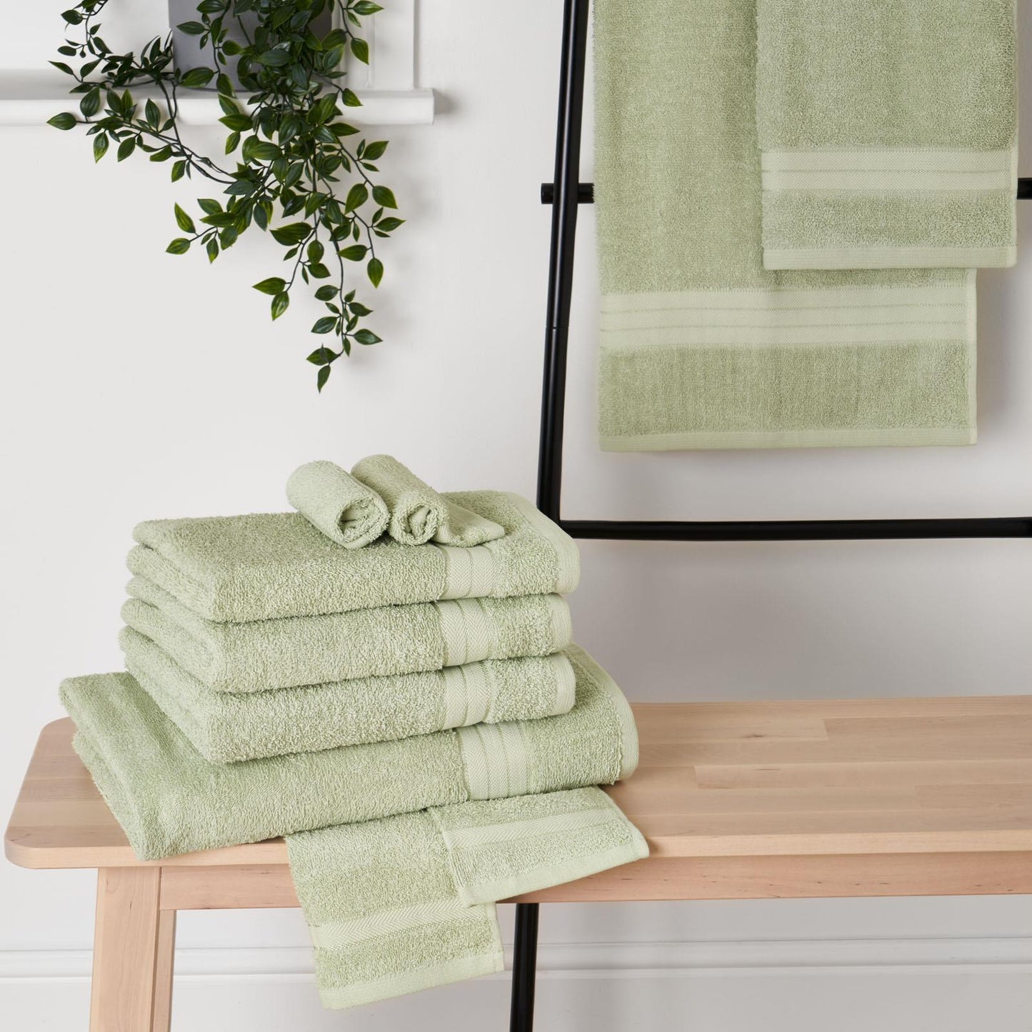 Luxury Dreamscene 100% Cotton Towel Set - Ultra Soft Bath, Hand, and Face Cloths for Ultimate Comfort