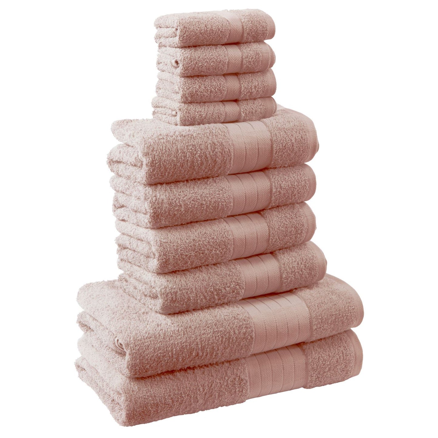 Luxury Dreamscene 100% Cotton Towel Set - Ultra Soft Bath, Hand, and Face Cloths for Ultimate Comfort