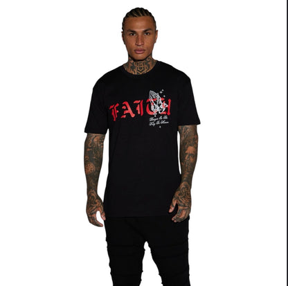 Blessed With Faith Short Sleeve Tee Black