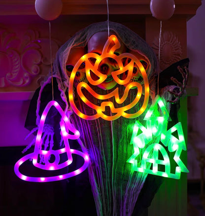 Jsdoin 3-Pack Halloween Window Lights | Minja Superstore