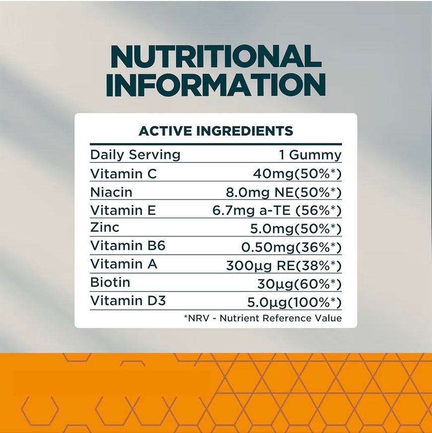Myprotein Sugar-Free Multivitamin Gummies Strawberry 60 Vegan