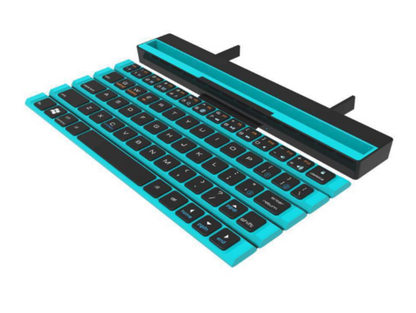 Office Portable Folding Wireless Reel Keyboard