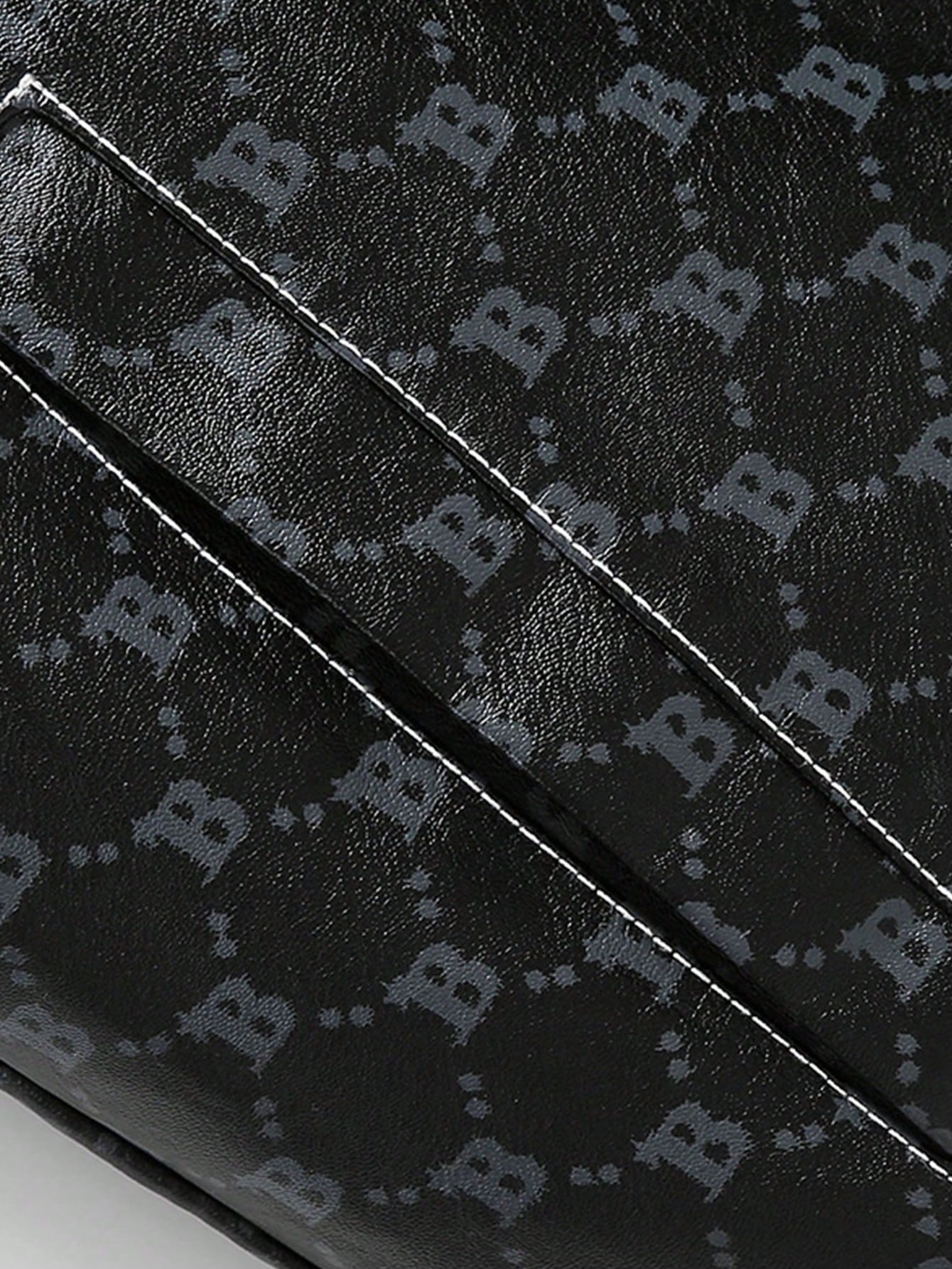 Men Geo Print Flap Pocket Rave Jacket