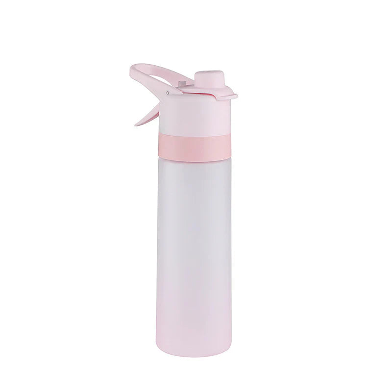 Large Capacity Spray Water Bottle for Girls - Ideal for Outdoor Sports, Fitness, and Travel