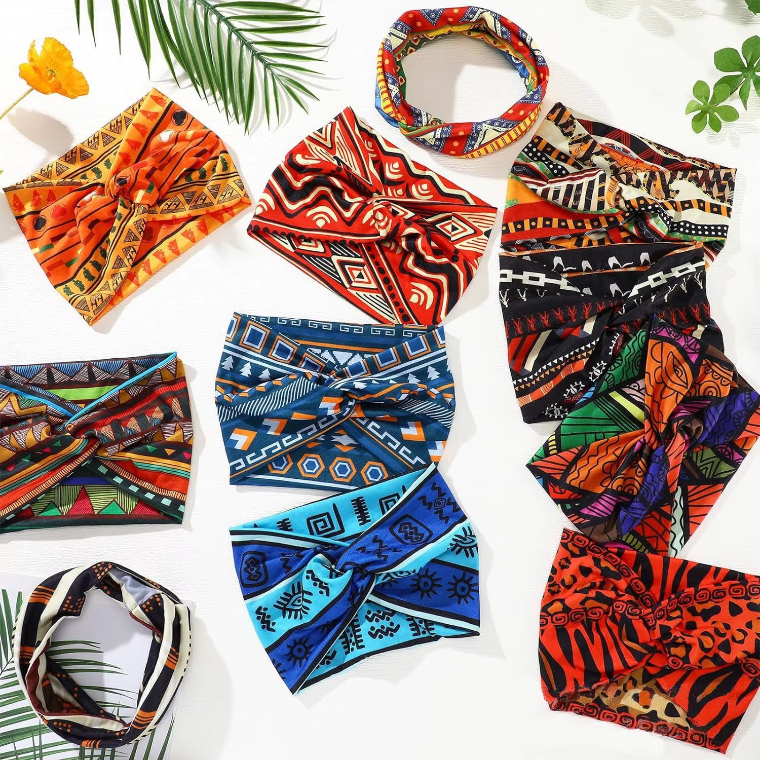 Premium African-Inspired High-Strength Yoga Headband