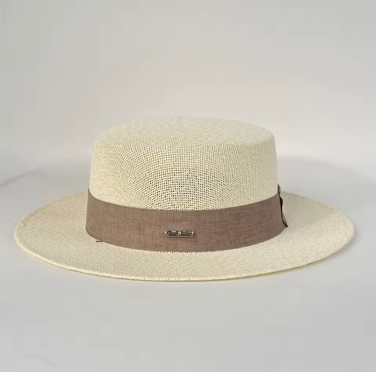 2026 Beach Straw Hat for Women Wide Brim UV Protection Boater Style Summer Hat