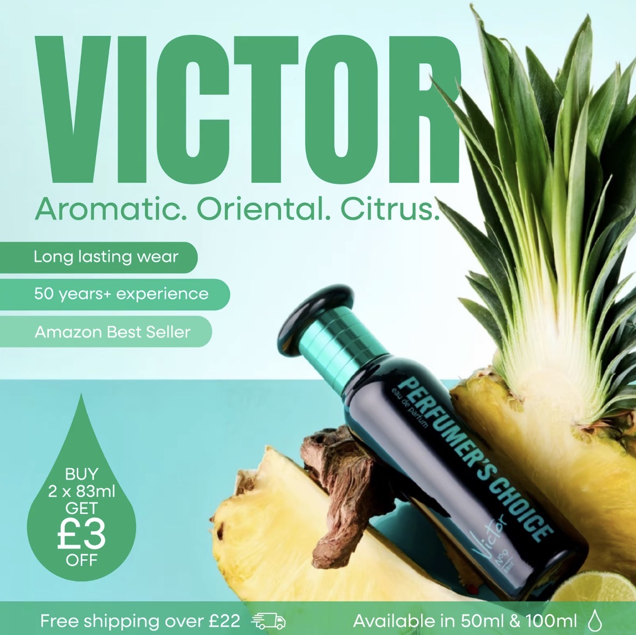 Perfumer’s Choice No.9 Victor Eau de Parfum Men