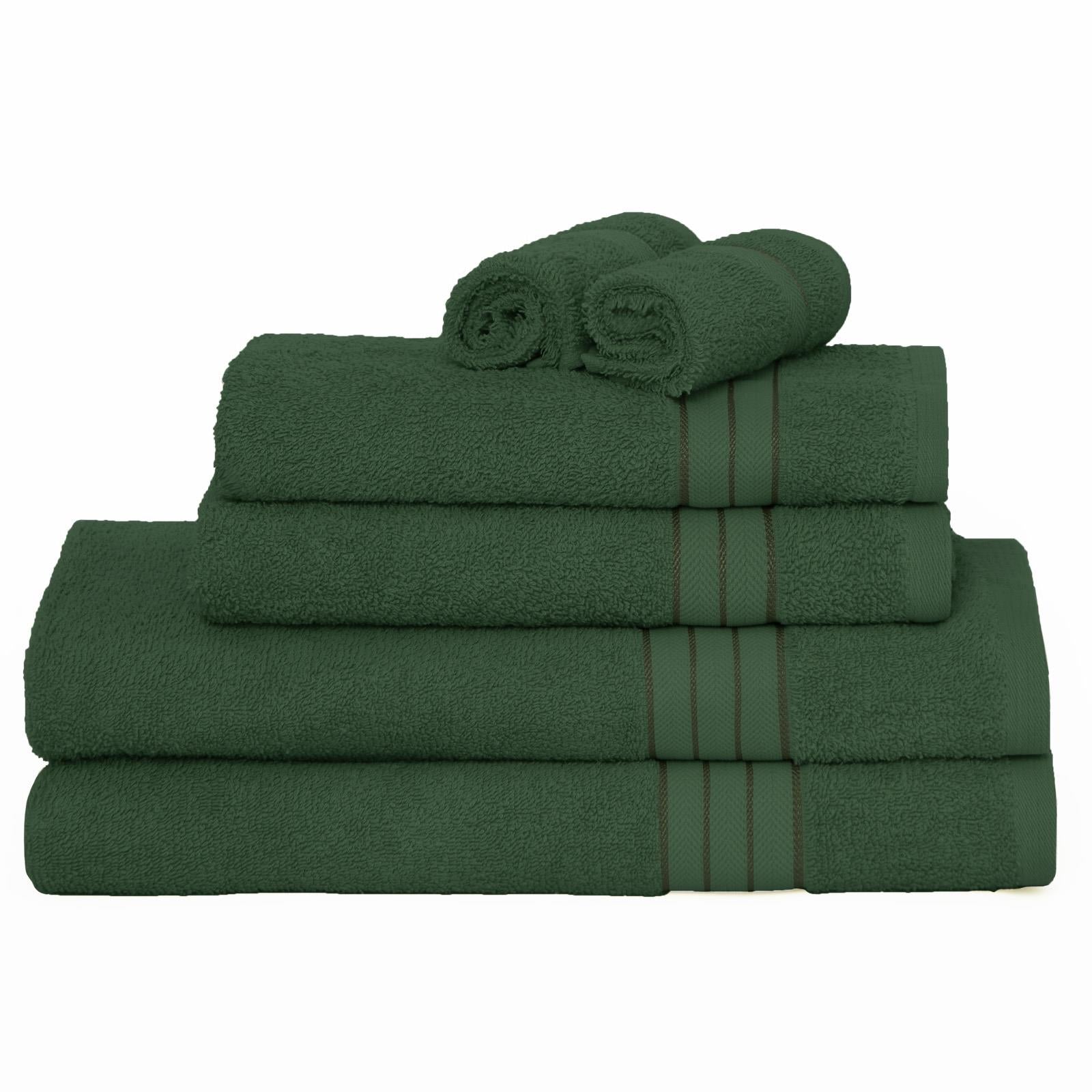 Luxury Dreamscene 100% Cotton Towel Set - Ultra Soft Bath, Hand, and Face Cloths for Ultimate Comfort