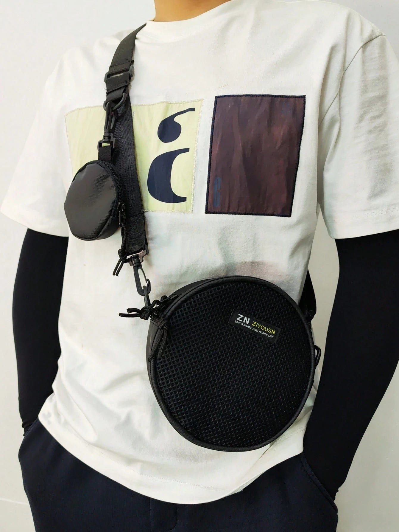 2Pcs/Set Men'S Cross Body Bag & Shoulder Bag, Mini Messenger Bag Set Funny Gifts Travel Holiday Gifts for Men Vacation Men Gifts Laptop Winter Large Capacity Multi-Functional Outdoor Student Goyard Men'S Bag Belt Bag Rider Bag Fanny Pack Leather Bag Black Bag Travel Essentials Holiday Essentials Bag for Men Camping Sling Bag for Men Bags Summer Back to School Bag Pack Spring School Supplies