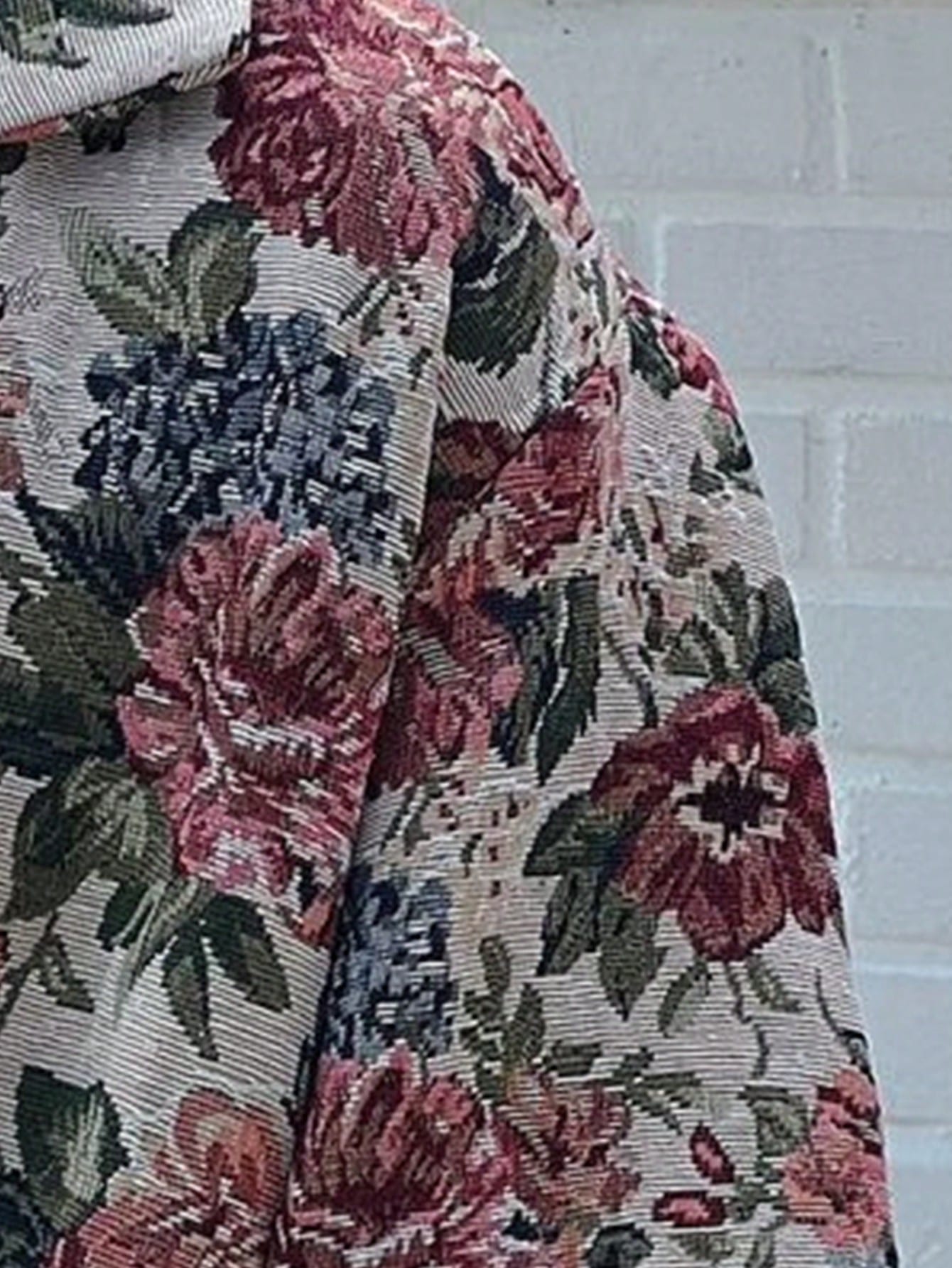Men'S Floral Allover Print Polo Shirt, Fashion Casual Short Sleeve Top for Summer