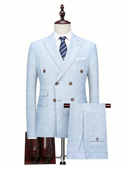 Manfinity Homme Men'S Plain & Simple Daily Suit