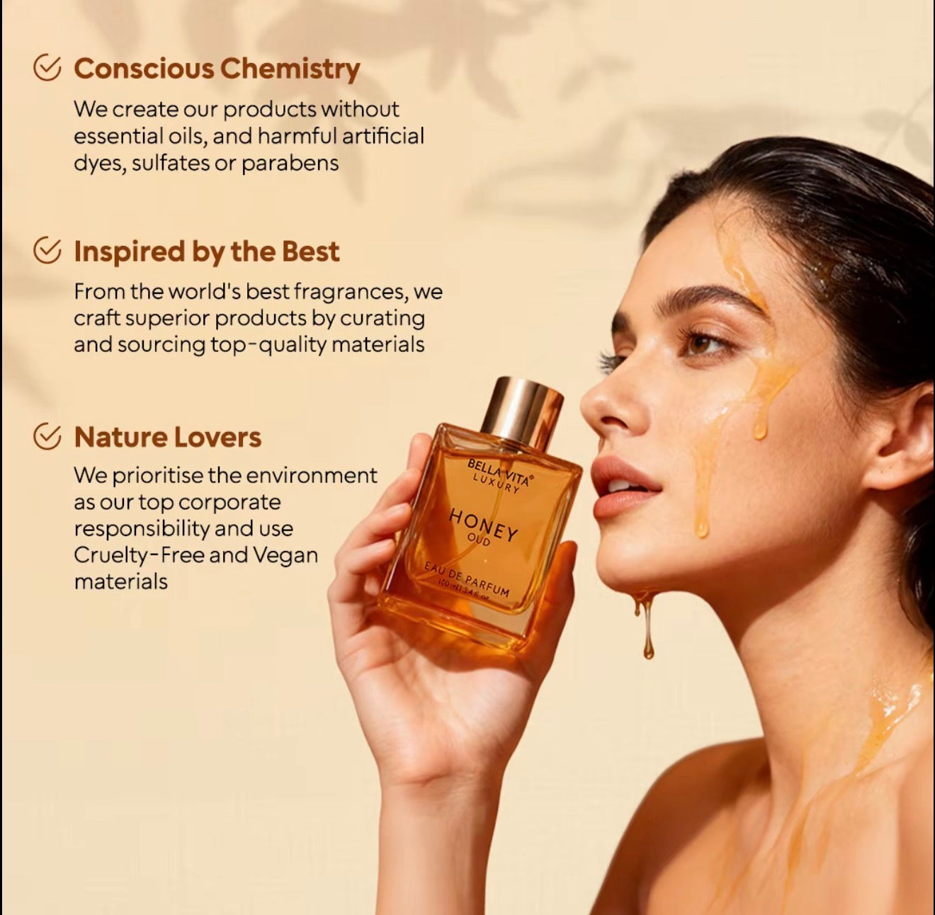 BellaVita Honey Oud Eau De Parfum