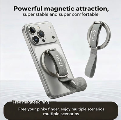 NAIDUN Magnetic Phone Holder MagSafe Finger Ring Kickstand