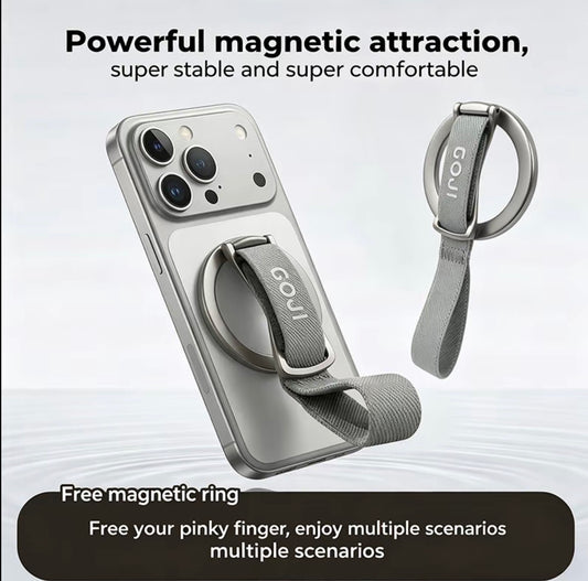 NAIDUN Magnetic Phone Holder MagSafe Finger Ring Kickstand