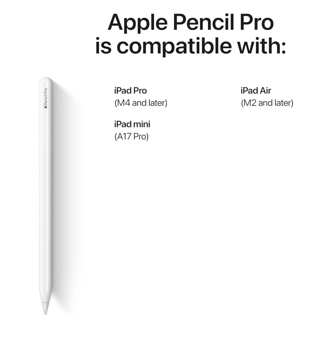 Apple Pencil Pro Pressure Tilt Sensitivity Magnetic Charging Stylus