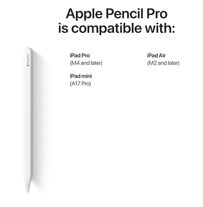 Apple Pencil Pro Pressure Tilt Sensitivity Magnetic Charging Stylus