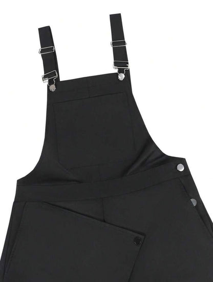 Manfinity Roghcode Men’s Black Suspender Jumpsuit