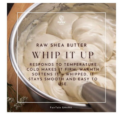 FairTale GHANA Raw African Shea Butter 450g | 100% Natural Unrefined