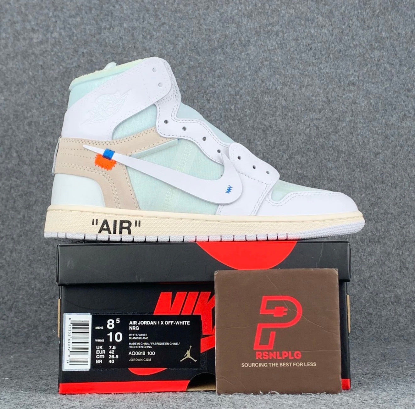 Off-White x Air Jordan 1 Retro High OG
'White' 2018