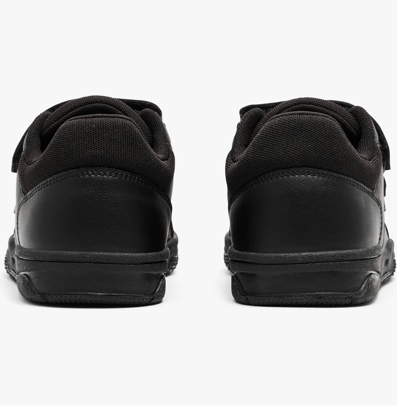 Kickers Kids Mervan Unisex Black School Shoes Trainer Style
