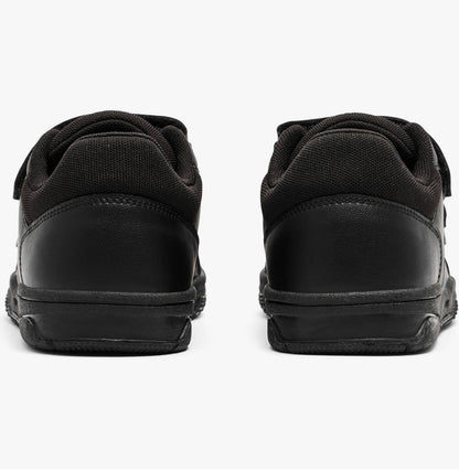 Kickers Kids Mervan Unisex Black School Shoes Trainer Style