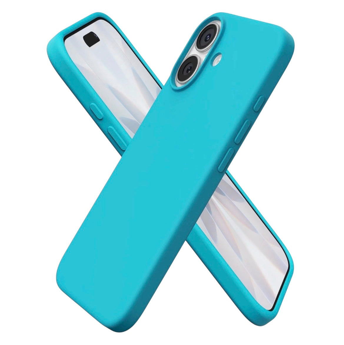 ORNARTO iPhone 17 Case 6.3-inch Liquid Silicone Slim Cover