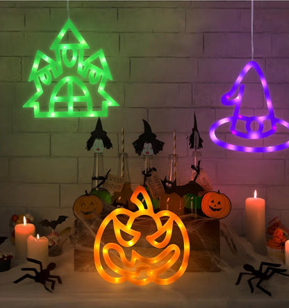 Jsdoin 3-Pack Halloween Window Lights | Minja Superstore