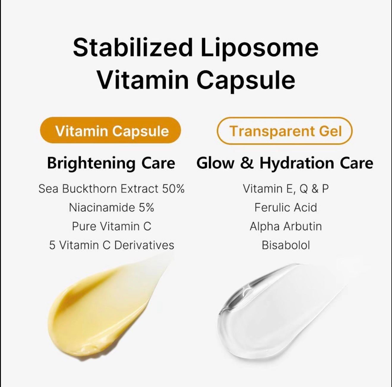 medicube Deep Vita C Capsule Cream Golden Boba Vitamin Cream