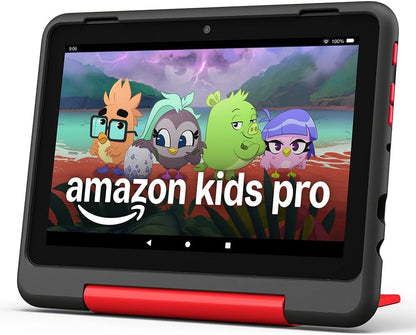 Fire HD 8 Kids Pro Tablet (Newest Gen), Ages 6–12 | 3 GB Memory, Includes Ads-Free Books, Games and Videos That Children Love, 8" HD Screen, Parental Controls, 13-Hr Battery, 32 GB
