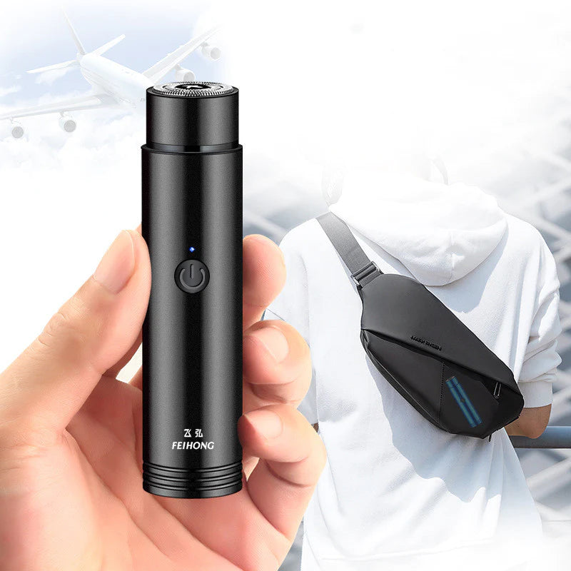 Mini Electric Shaver Portable Car Rechargeable Shaver