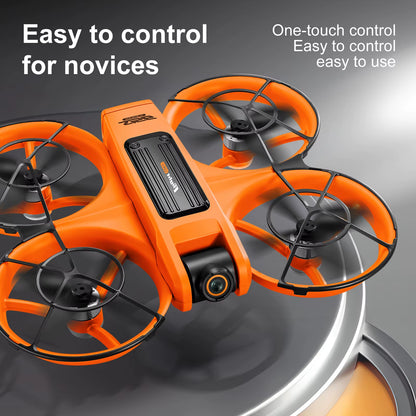 S156 Screen Mini Drone with 90° Electric Adjustable 8K HD Camera Wifi Light Flow Drone Pocket Obstacle Avoidance Rc Quadcopter