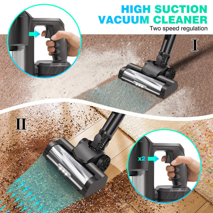 3In1 Cordless Vacuum Cleaner Upright Handheld Stick Lightweight Bagless