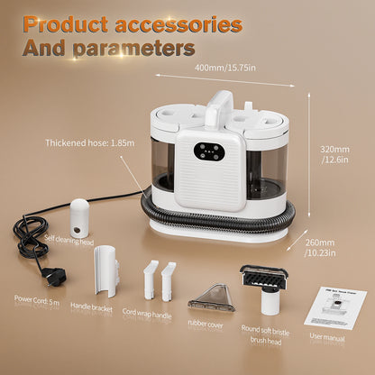 C988 Spot Cleaner 15Kpa 1650W Vacuum Steam Cleaner Spray Suction Integrated Handheld Cleaning Carpet Cleaner Machine