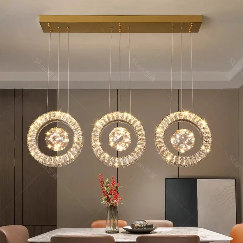 Modern Home Decor Led Lights Pendant Light Lamps for Living Room Chandeliers for Dining Room Hanging Light Indoor Lighting