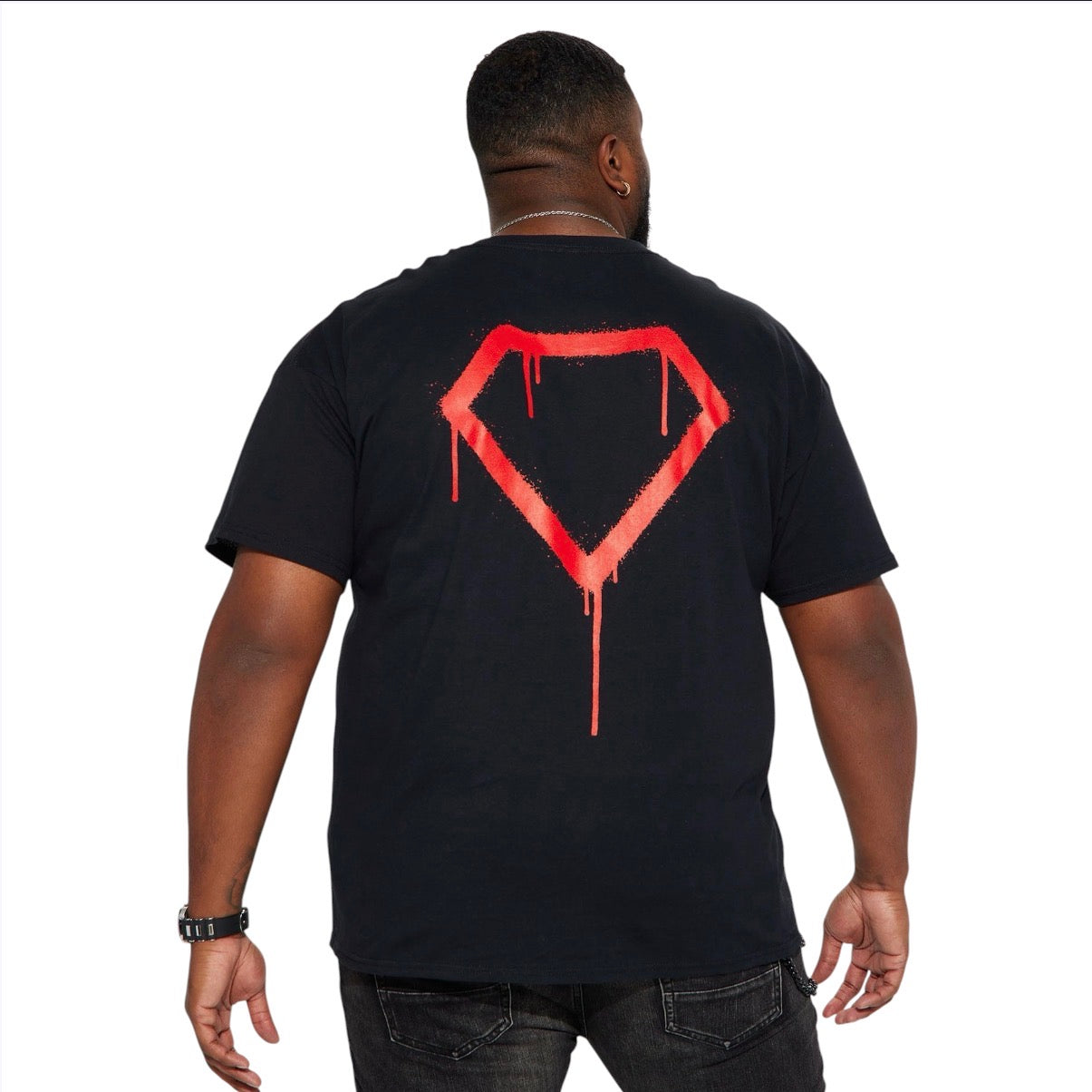 Diamond Goat Short Sleeve Tee Black